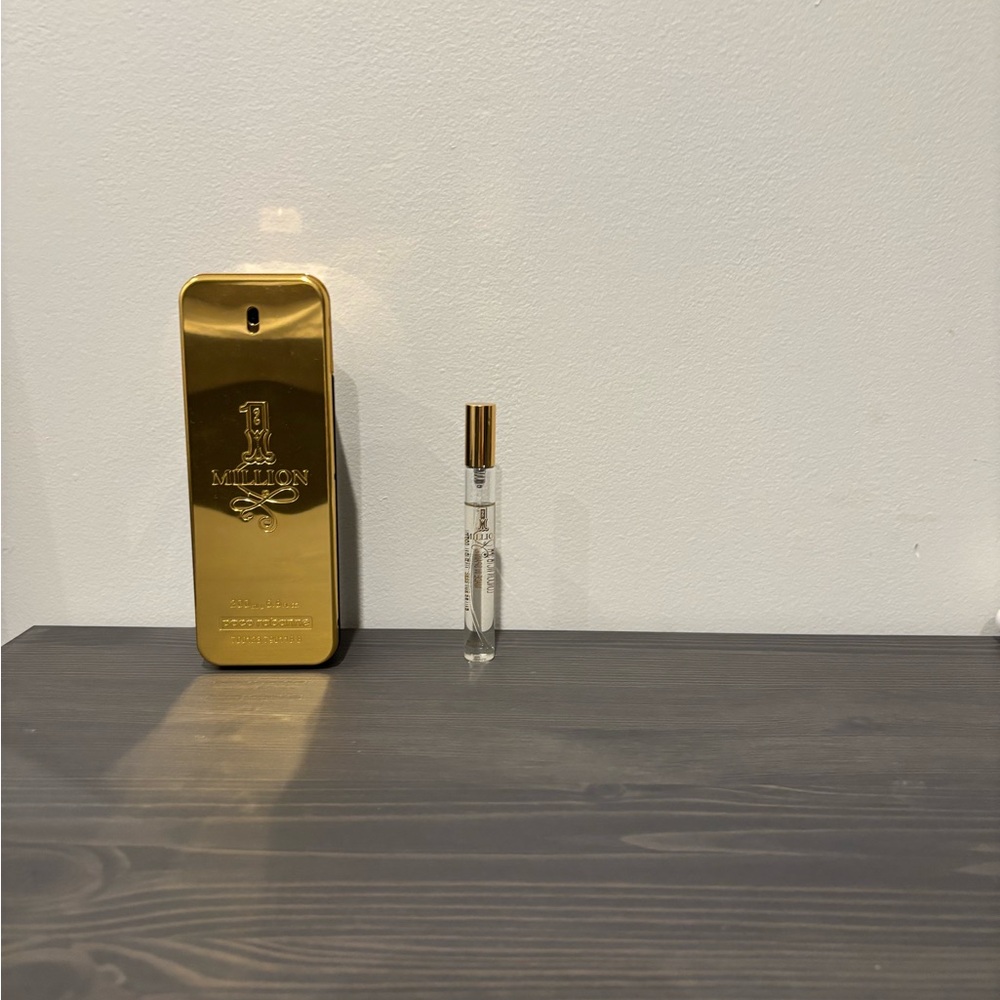 Paco Rabanne 1 million EDT gift set with travel bottle